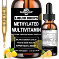 Multivitamin for Women & Men, Methylated Multivitamins & Multiminerals liquid Drops with Methylfolate B12 B2 Vitamin C E D3 K2 GLOVVUUP Au supplements