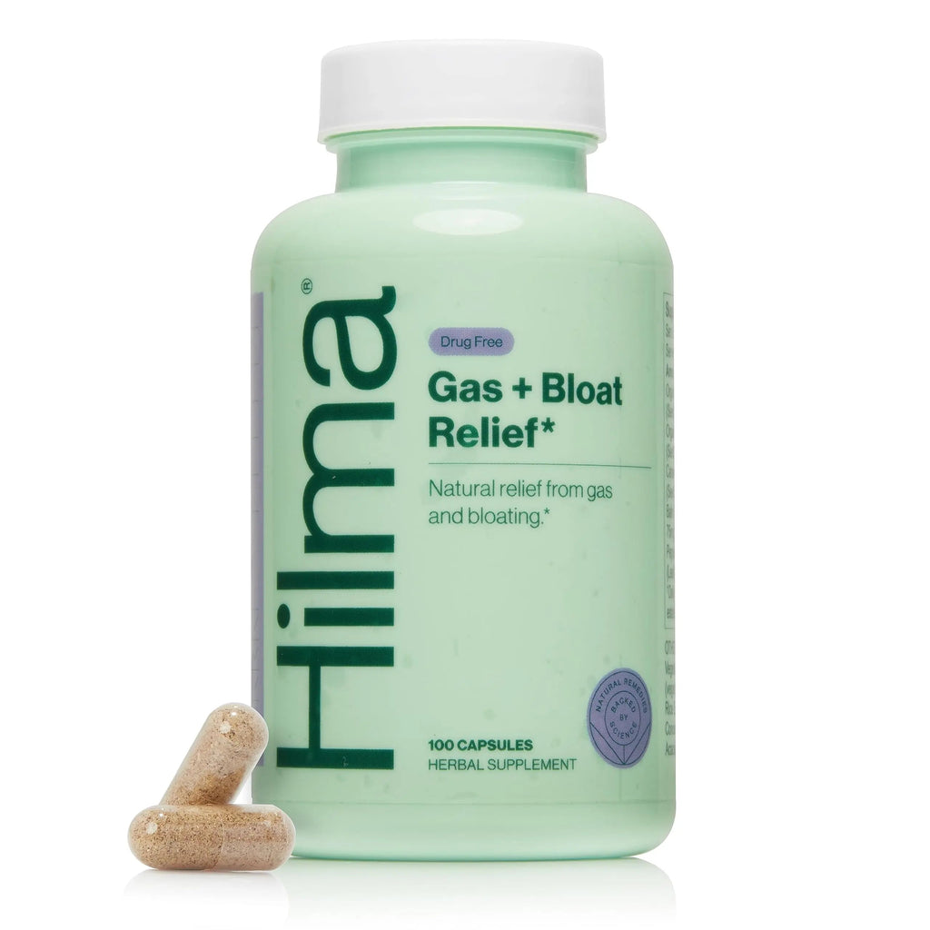 Hilma Natural Gas & Bloating Relief - with Lemon Balm, Fennel & Peppermint Leaf Hilma Au supplements