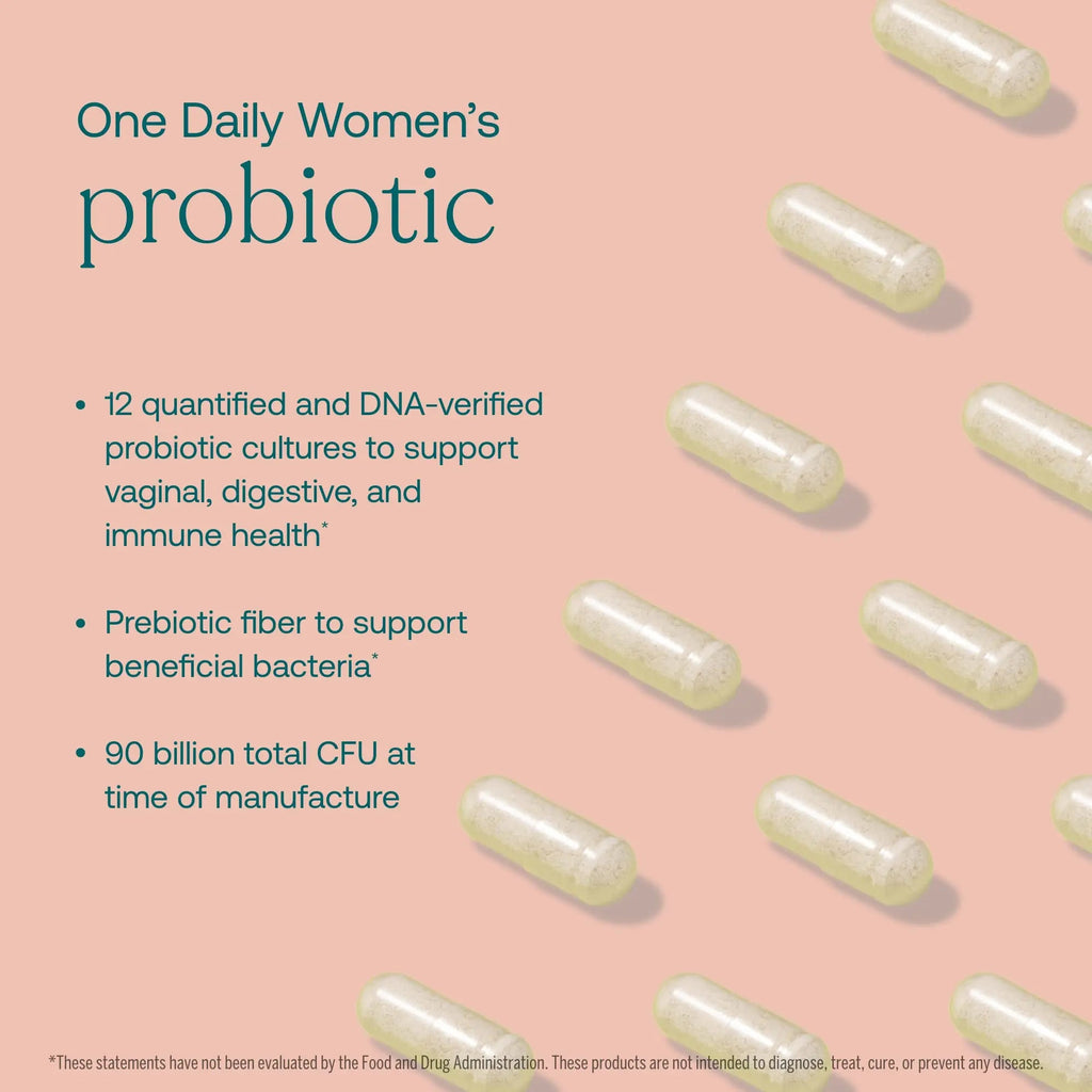 True Grace One Daily Women’s Probiotic - 30 Vegetarian Capsules - Digestive, Vaginal True Grace Au supplements