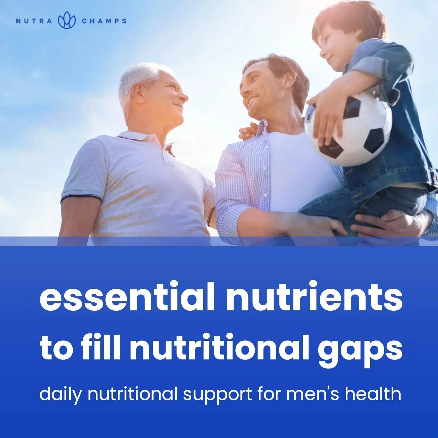 NutraChamps Multivitamin for Men, 240 Count, Vitamins A, B, C, D, E, Biotin, Zinc, Mens Gummy Multivitamins Supplement NutraChamps Au supplements