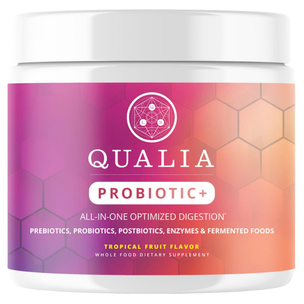 Qualia Probiotic - 28 Science-Backed Spore Probiotics, Prebiotics, and Postbiotics. Total Gut Support. Soothes Digestive discomfort. Ethically sourced. Promotes Akkermansia Growth. 1 Month Supply QUALIA LIFE SCIENCES Au supplements
