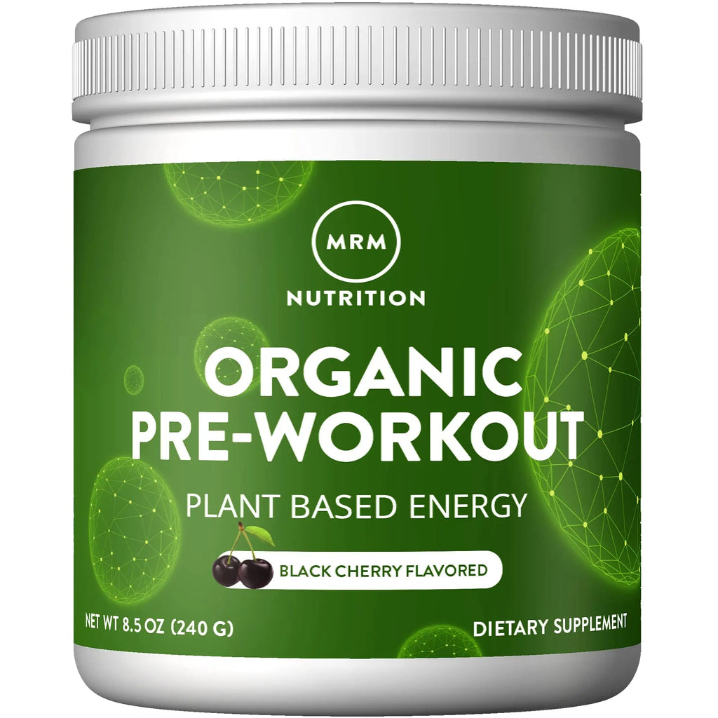 MRM Nutrition Organic Pre-Workout Powder | Black Cherry Flavored | Superfoods MRM Au supplements