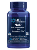 Life Extension NAD+ Cell Regenerator™ and Resveratrol Elite™*, nicotinamide riboside, Trans-resveratrol, quercetin, Fisetin, Heart Health, Healthy Aging, Vegetarian, Non-GMO, Gluten Free, 30 Capsules Life Extension Au supplements