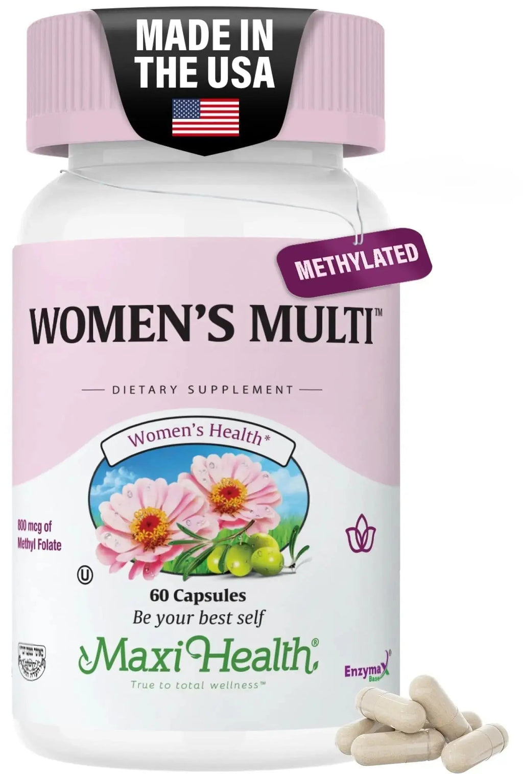 Womens Multivitamin – Methylated Multivitamin for Women with 23 Key Vitamins C, D, B6, B12, Calcium, Probiotics, Biotin & More Maxi Health Au supplements