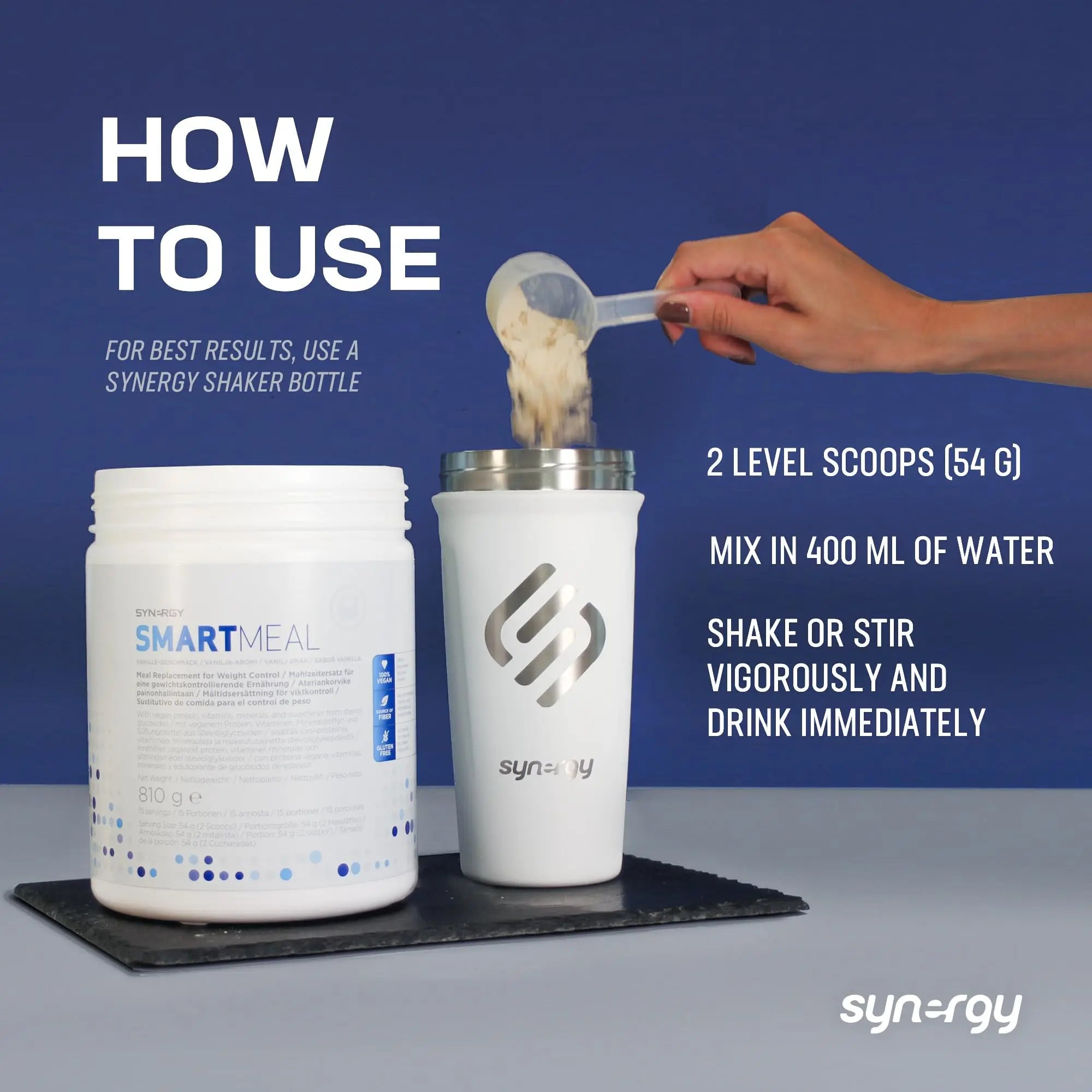 Synergy Worldwide Smartmeal 810 g | 24g protein powder meal replacement Synergy Worldwide Au supplements