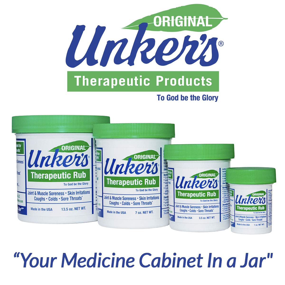 Unker's Unker's therapeutic rub 7 ounces, 7 Ounce Unker's Au supplements