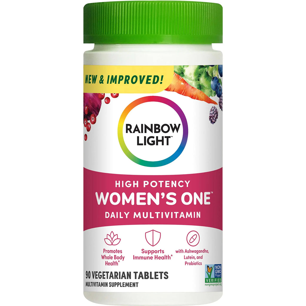 Rainbow Light Multivitamin for Women, Vitamin C, D & Zinc, Probiotics, Women’s One Rainbow Light Au supplements
