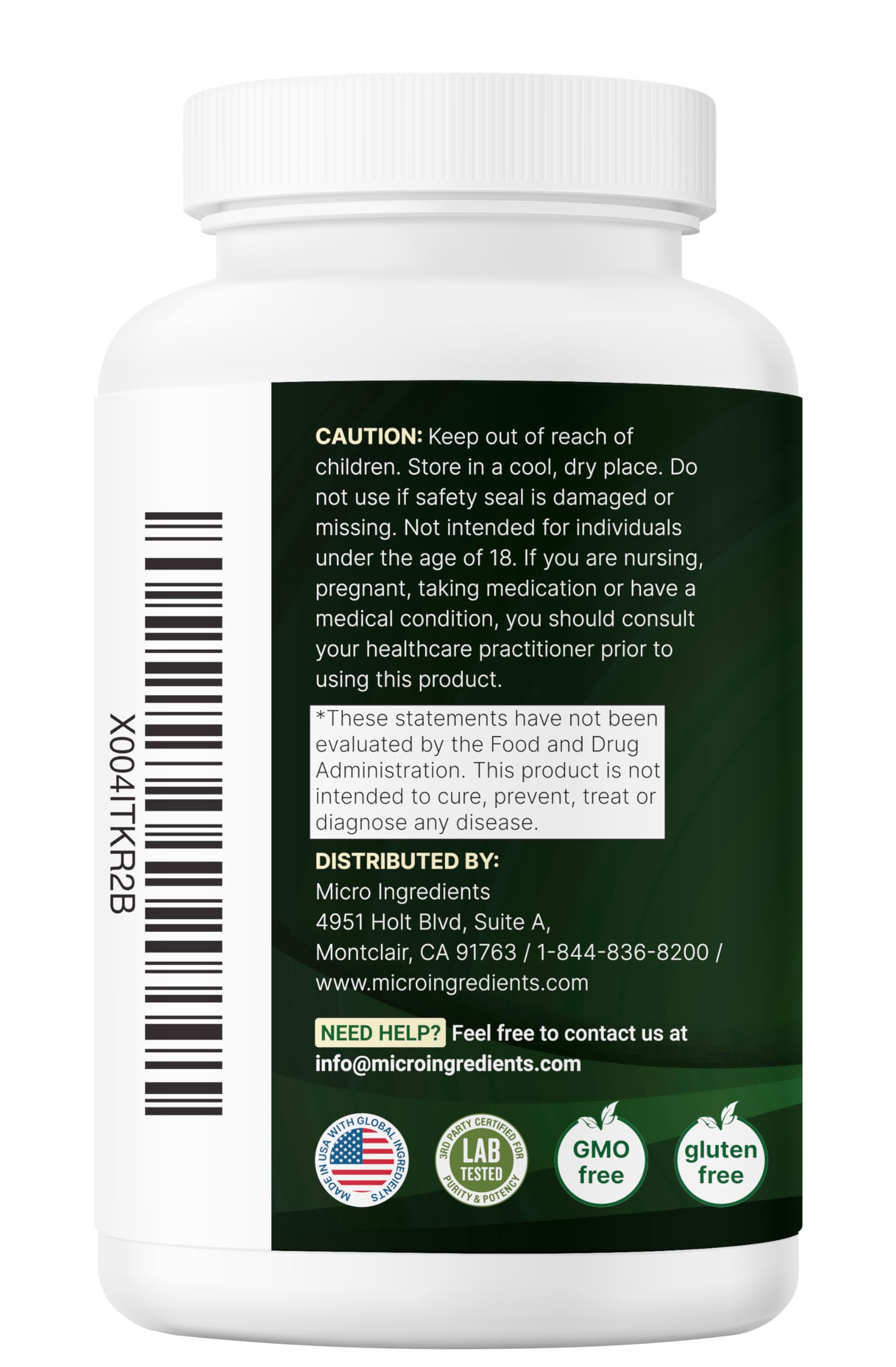Micro Ingredients NAD+ 500mg with Resveratrol, 240 Veggie Capsules | 2-in-1 NAD Supplement for Women & Men | NMN Pathway Alternative | Non-GMO, Gluten Free Micro Ingredients Au supplements