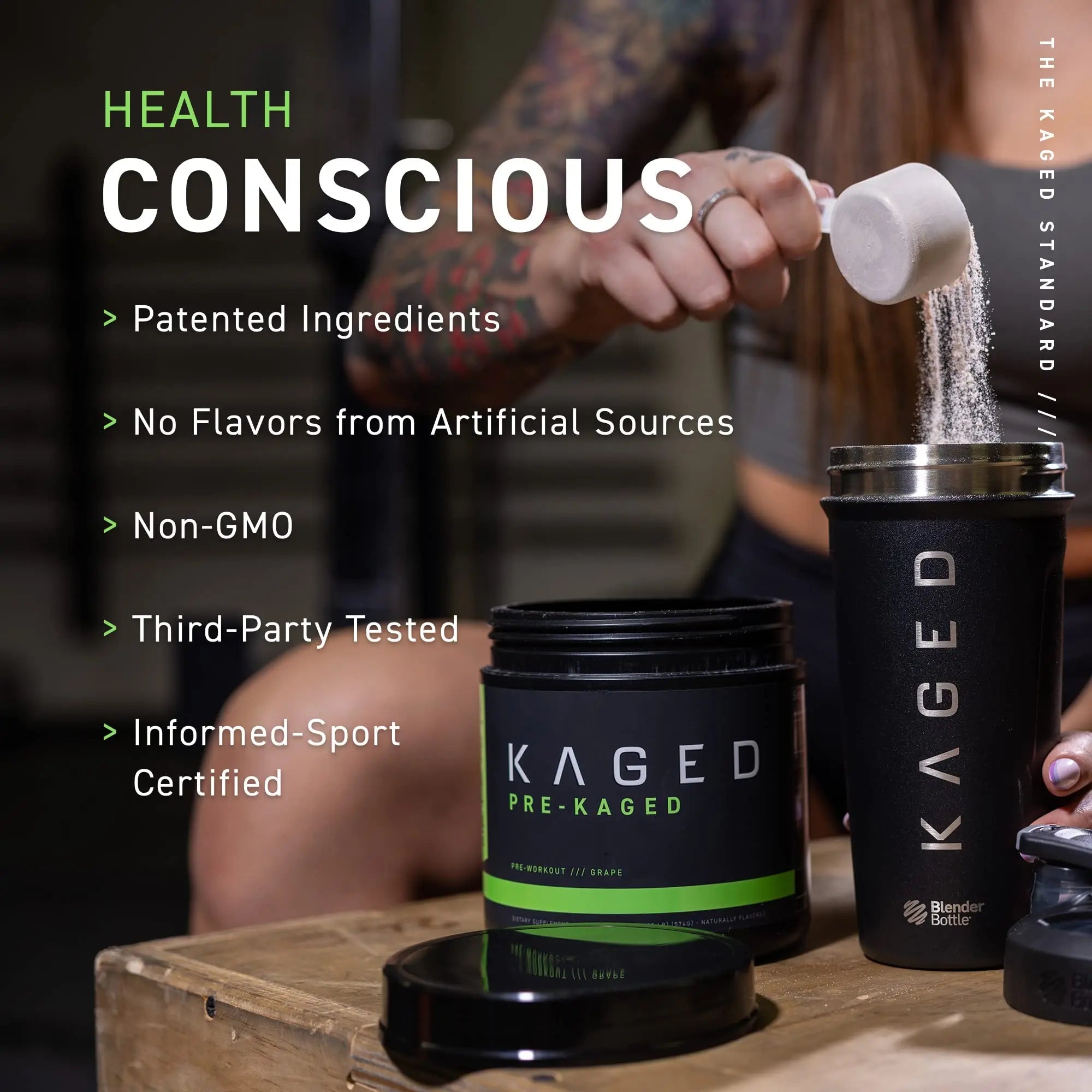 Kaged Original Pre Workout Powder | Berry Blast | Pre-Kaged | Formulated with Creatine Kaged Au supplements