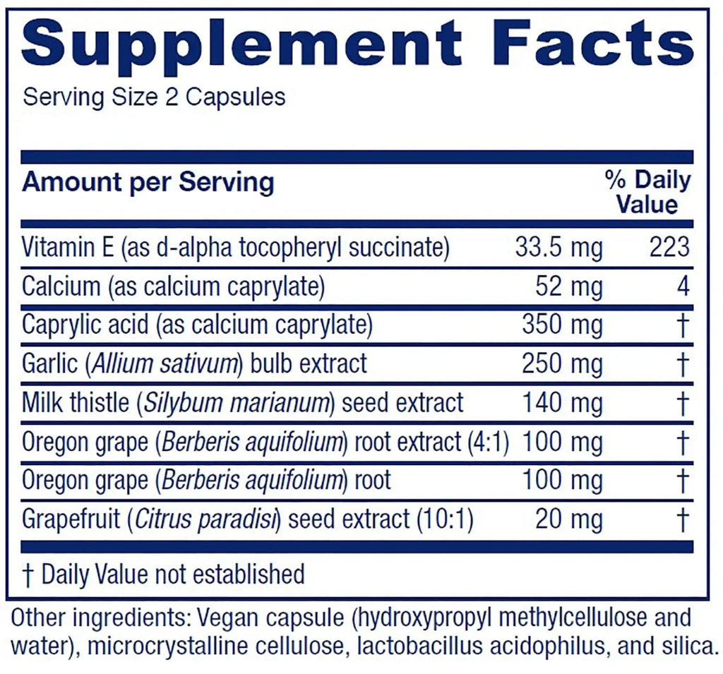 Vitanica Candidastat, Yeast Balance Supplement and Support, Vegan, 120 Capsules Vitanica Au supplements