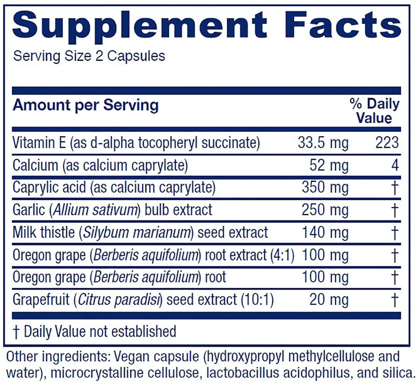 Vitanica Candidastat, Yeast Balance Supplement and Support, Vegan, 120 Capsules Vitanica Au supplements