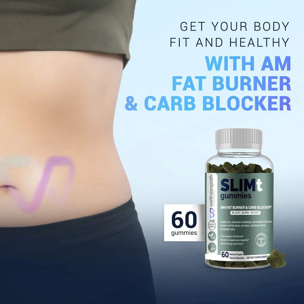 SLIMt Weight Loss & Appetite Control Gummies, Thermogenic Metabolism Booster WELLNESSPATH RX & HEALTH SOLUTIONS Au supplements