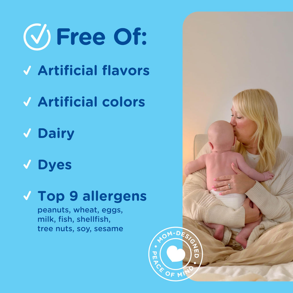 Mommy's Bliss Baby Multivitamin + Iron, Daily Essential Baby Vitamins for Immune Support, Healthy Growth & Bone Development, Age 2 Months+, 30 ml