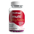 VitaDrops Multivitamin Jelly Beans, Women & Men, Source of Vitamin A C D E B-3 B-6 & Biotin, Supports Immune System, Pectin Based VitaDrops Au supplements
