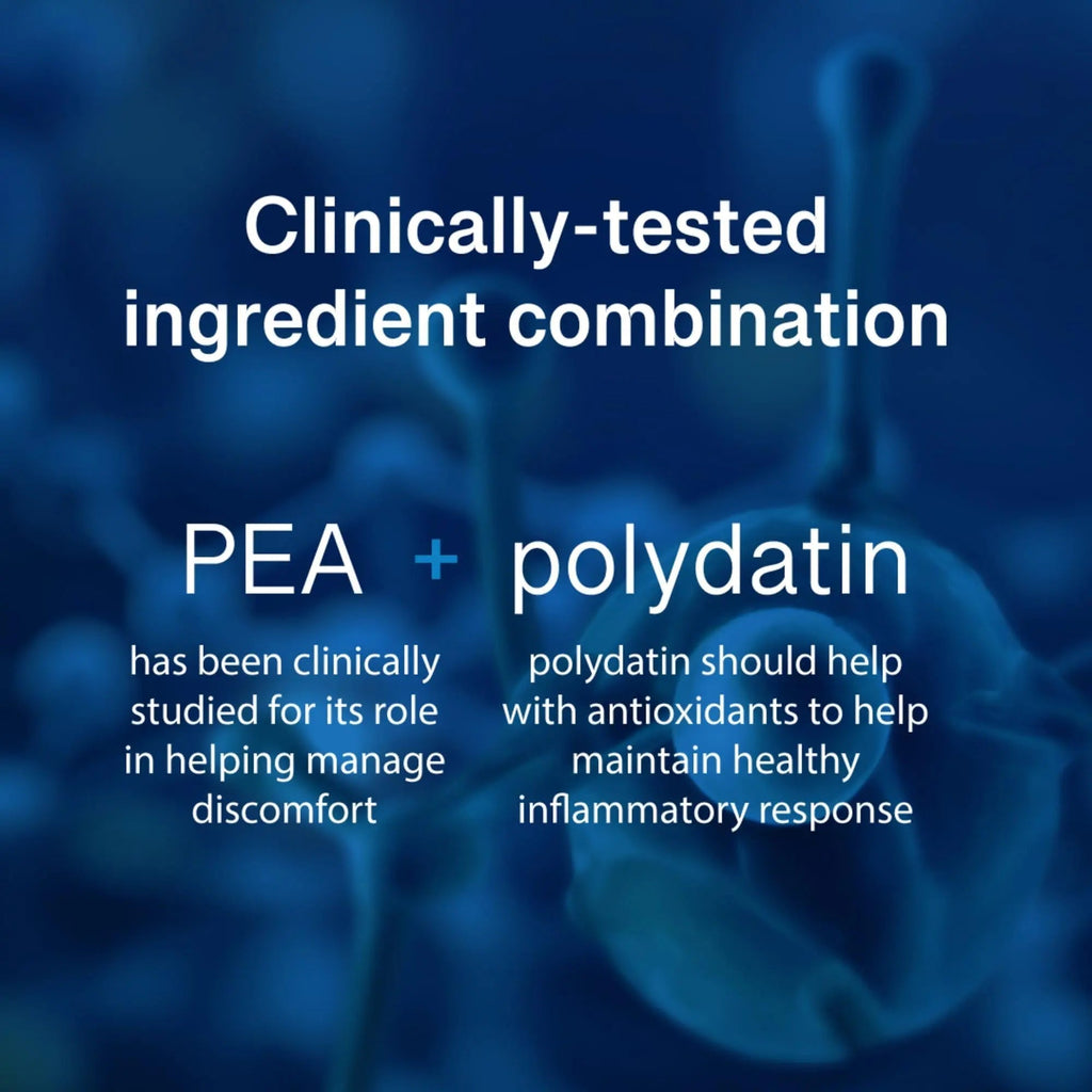 PEAlief Pea + Polydatin – New Bladder & Urinary Comfort Support with Clinically Tested Ingredient Combination — One Pill Per Day, 60 Day Supply PEAlief Au supplements