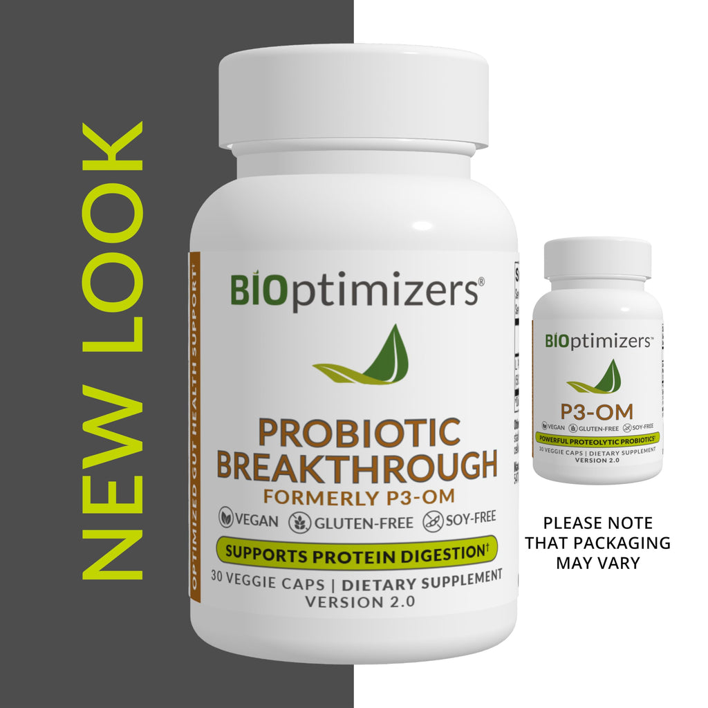 BIOptimizers Probiotic Breakthrough – Lactobacillus Plantarum OM Probiotics & Prebiotics Health Supplement for Gut, Digestive & Immune Support Probiotics for Women Men Elderly– 30 Vegan Capsules BIOptimizers Au supplements