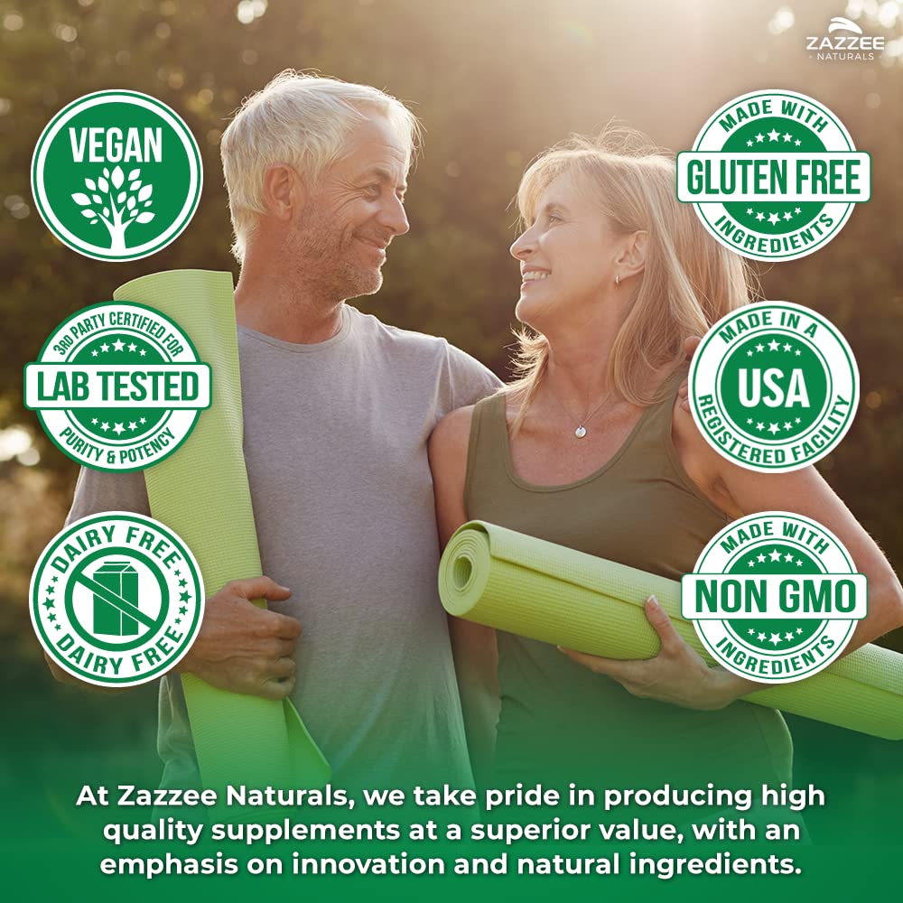 Zazzee USDA Organic Moringa Leaf 20:1 Extract, 180 Vegan Capsules, 3 Month Supply, Certified Kosher, Moringa Oleifera, Antioxidant, Immune & Cellular Support