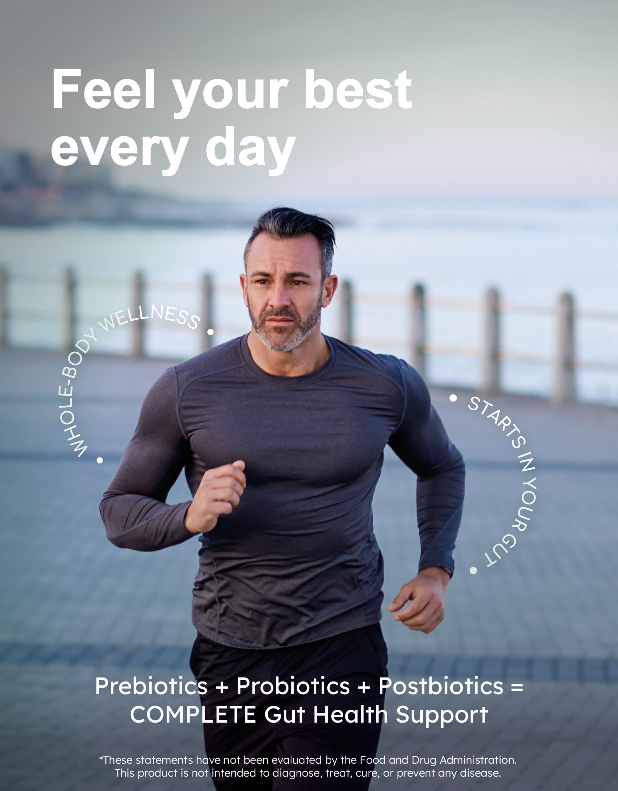 GutRx Complete Probiotic, Prebiotic, Postbiotic, Alternative with Akkermansia & Christensenella for Gas, Bloating, Gut Barrier & Microbiome Support