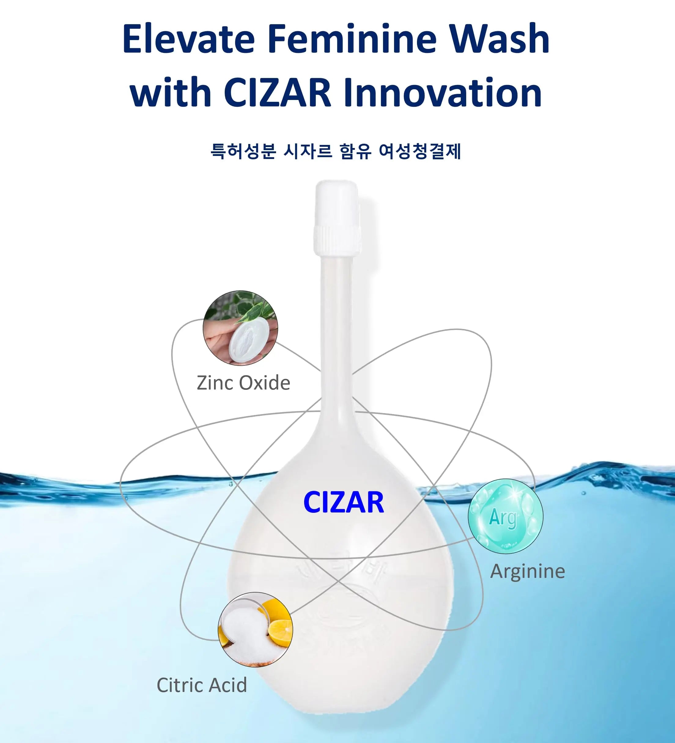 Cizar - Selava, Feminine Wash 15ml 7ea, Gynecologists Developed, Preservative-Free Cizar Au supplements
