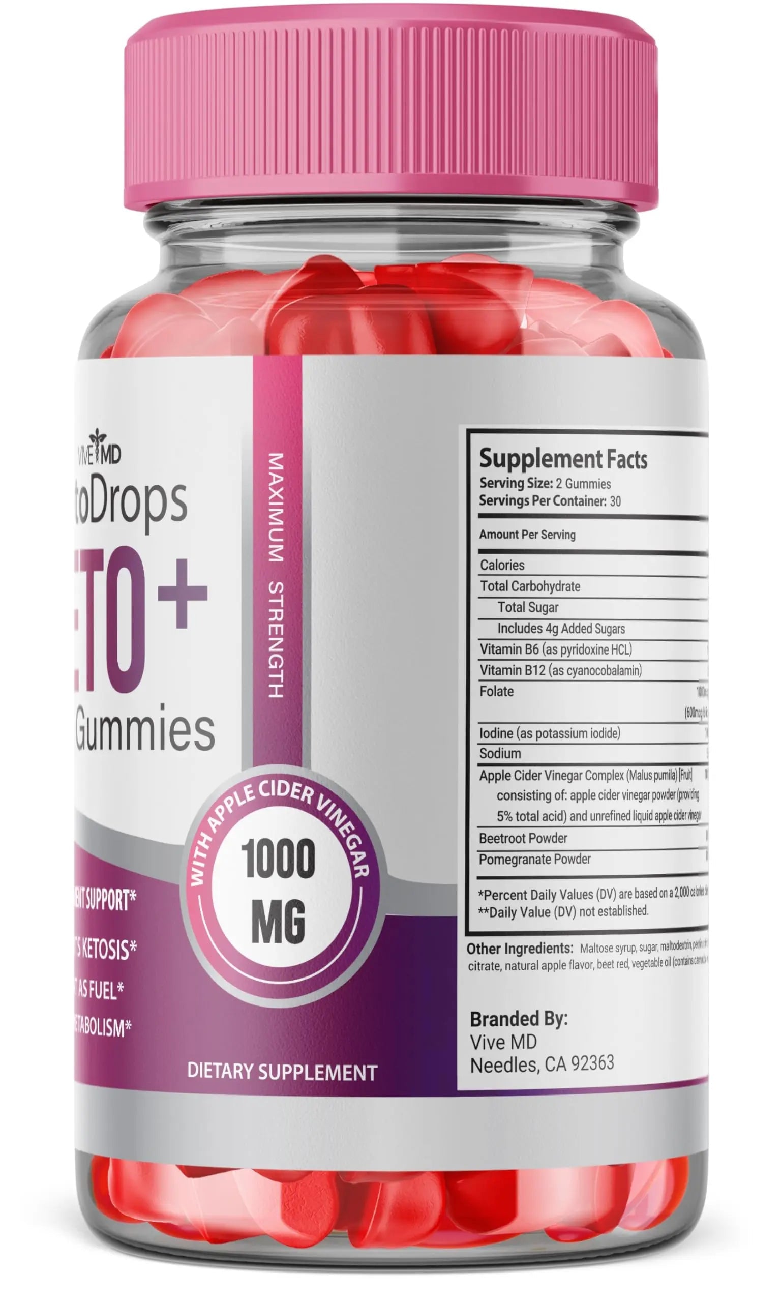 VIVE MD Keto Drops ACV Gummies Keto Drops ACV Gummies 525 MG Keto Drops Gummies VIVE MD Au supplements