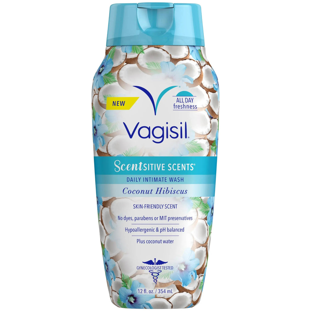 Vagisil Feminine Wash for Intimate Area Hygiene, Scentsitive Scents, pH Balanced and Gynecologist Tested Vagisil Au supplements