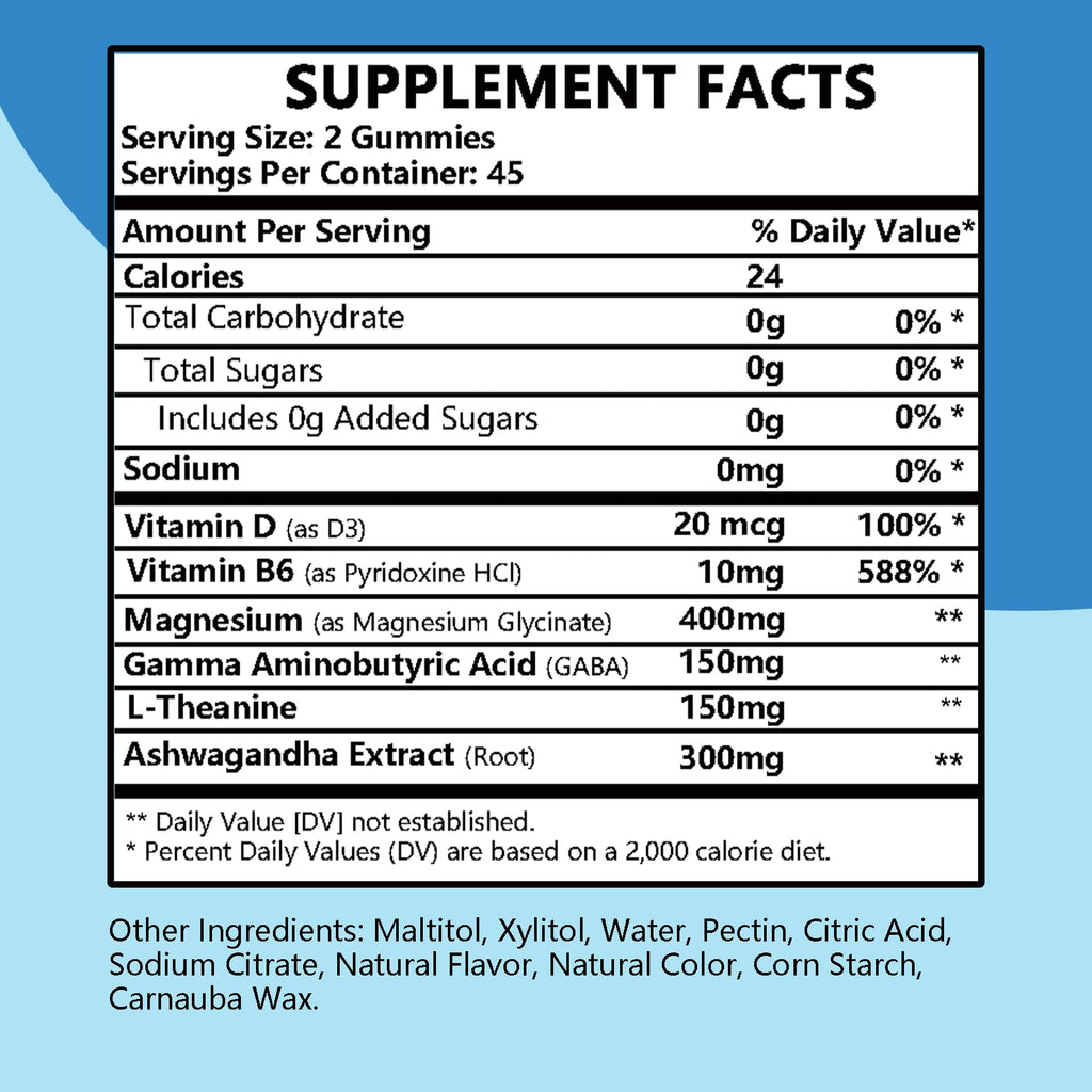 Itiban Cortisol Supplements for Women, Calm Magnesium Glycinate Gummies, Ashwagandha, L-Theanine, GABA, D3, B6, Mood Anxiety Sleep Relax, Raspberry Flavour, Vegan 90 Gummies Itiban Au supplements