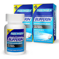Bufferin Aspirin 325mg, Pain Reliever & Fever Reducer, with 3 Buffering Agents Relieves 7 Types of Pain: Headaches, Back Ache, Arthritis, Muscle Aches & More, for Adults, 130 Coated Tablets, 2-Pack Bufferin Au supplements