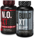 Jacked Factory Muscle Builder Supplement Stack - Build-XT Muscle Builder & N.O. XT Nitric Jacked Factory Au supplements