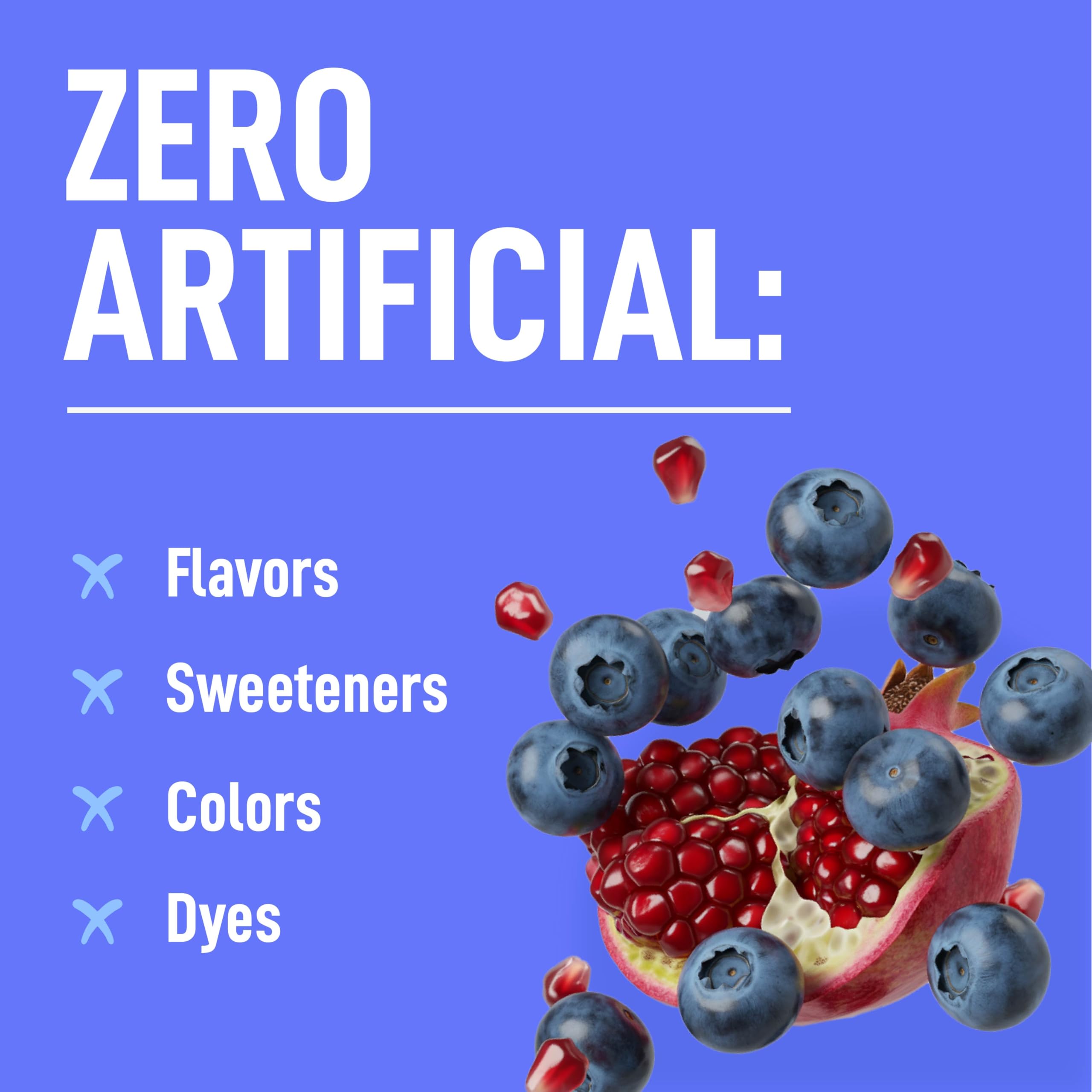 Keppi Electrolytes Powder Packets – Blueberry Pomegranate 30 Servings – No Sugar Hydration Supplement with Potassium, Magnesium, Sodium – Keto, Vegan