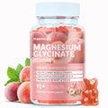 Magnesium Glycinate Gummies 1000mg, Sugar Free Magnesium Potassium Supplements Chewable for Adults with L-Threonate for Sleep