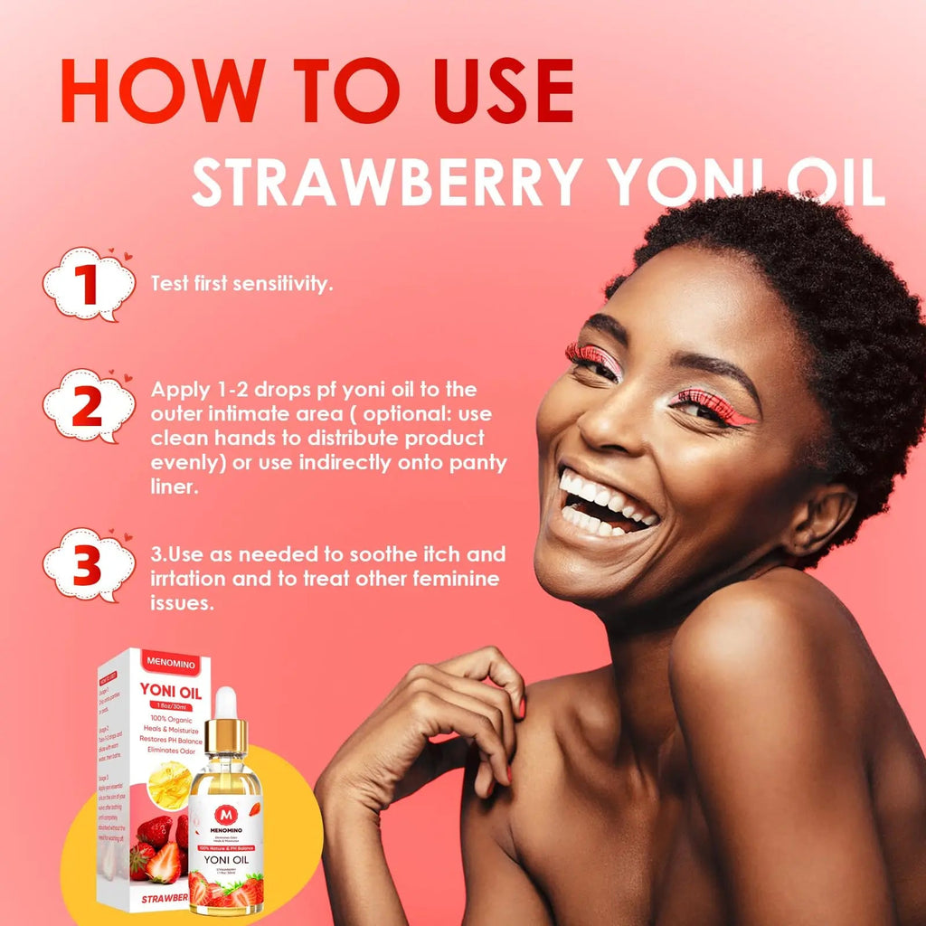 2 Pack Yoni Oil Feminine Oil for Women pH Balance - Feminine Deodorant - Vaginal Moisturizer - Eliminates Odor MENOMINO Au supplements