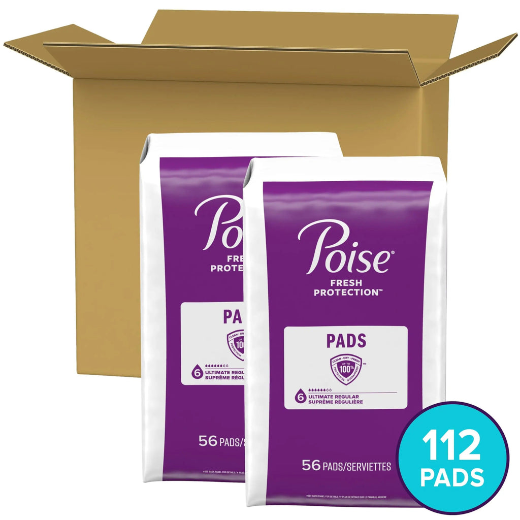 Poise Incontinence Pads & Postpartum Incontinence Pads, 6 Drop Ultimate Poise Au supplements