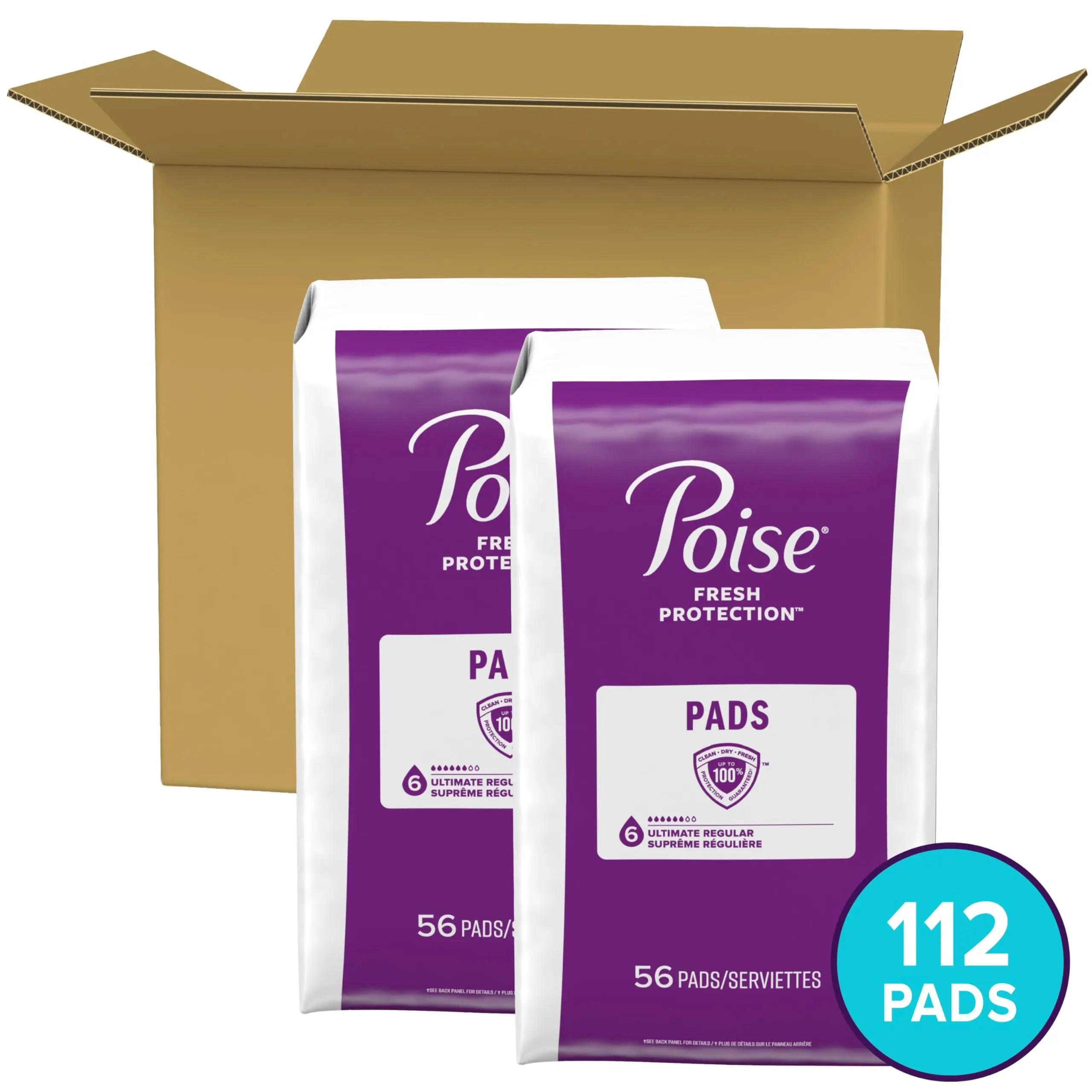 Poise Incontinence Pads & Postpartum Incontinence Pads, 6 Drop Ultimate Poise Au supplements