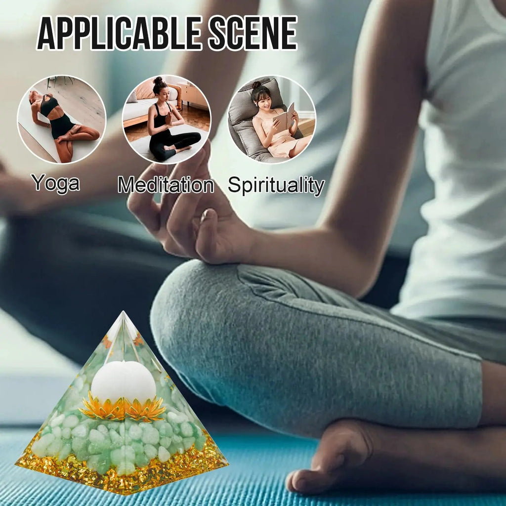 MrMrKura Orgone Pyramids Orgone Energy Pyramid Flower of Life Crystals Organite Obsidian MrMrKura Au supplements