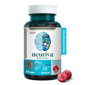 NEURIVA Plus Decaffeinated Nootropic Brain Supplement for Memory, Focus & Concentration & Cognitive Function, Clinically Tested NeuroFactor, Phosphatidylserine, Vitamins B6 B12,50ct Strawberry Gummies NEURIVA Au supplements