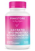 Pink Stork Myo-Inositol & D-Chiro Inositol: 3.6:1 Blend to Support Fertility, Hormone Balance for Women - Ovarian Function, Ovulation, Conception, and Period Support Supplement - 60 Capsules Pink Stork Au supplements