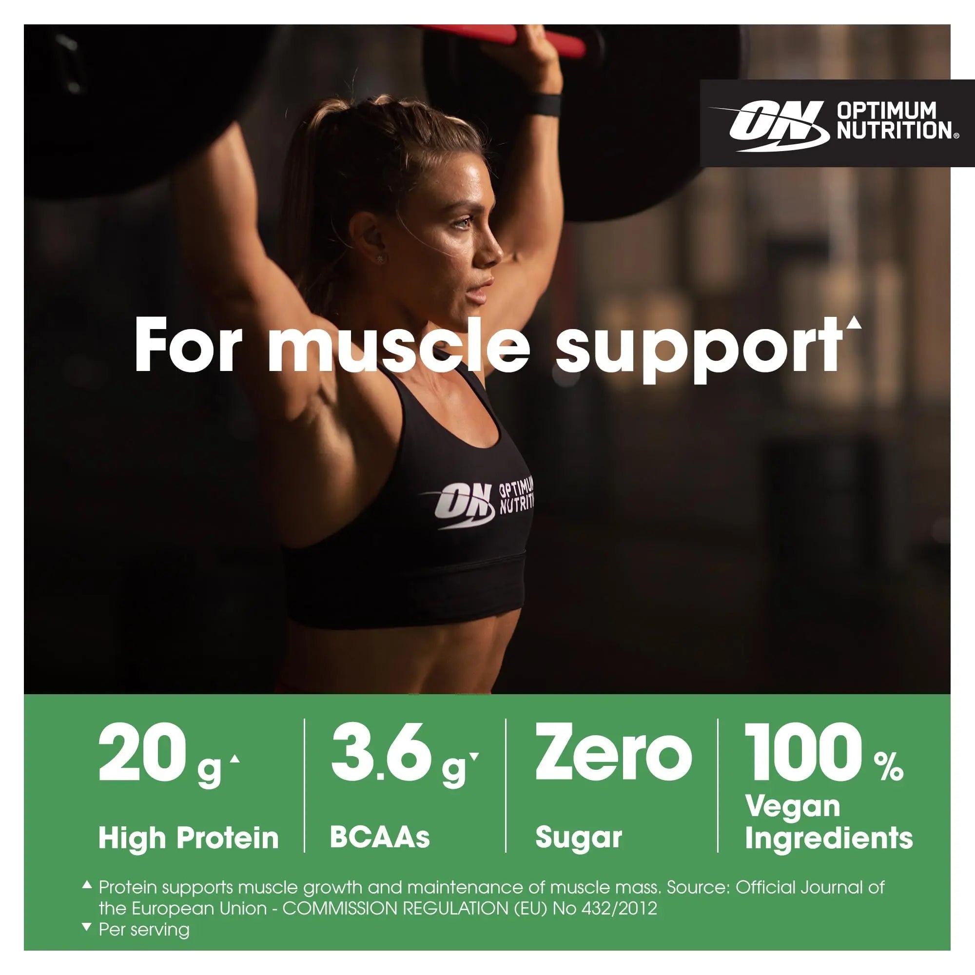 Optimum Nutrition Clear Protein 100% Plant Protein Isolate, Lime Sorbet Optimum Nutrition Au supplements