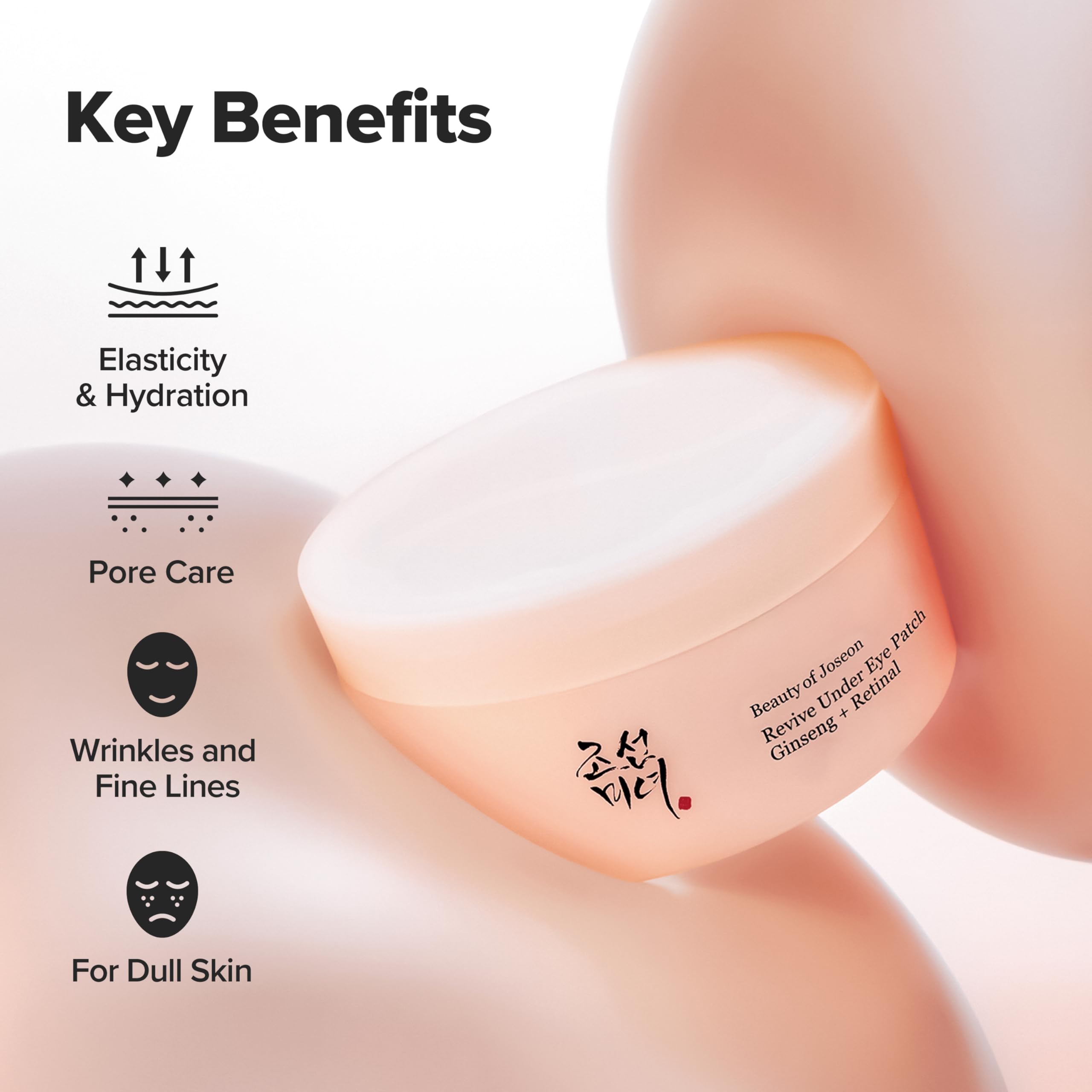 Beauty of Joseon Revive Under Eye Patch Retinal Ginseng for Puffy Under Eye Bag Masks