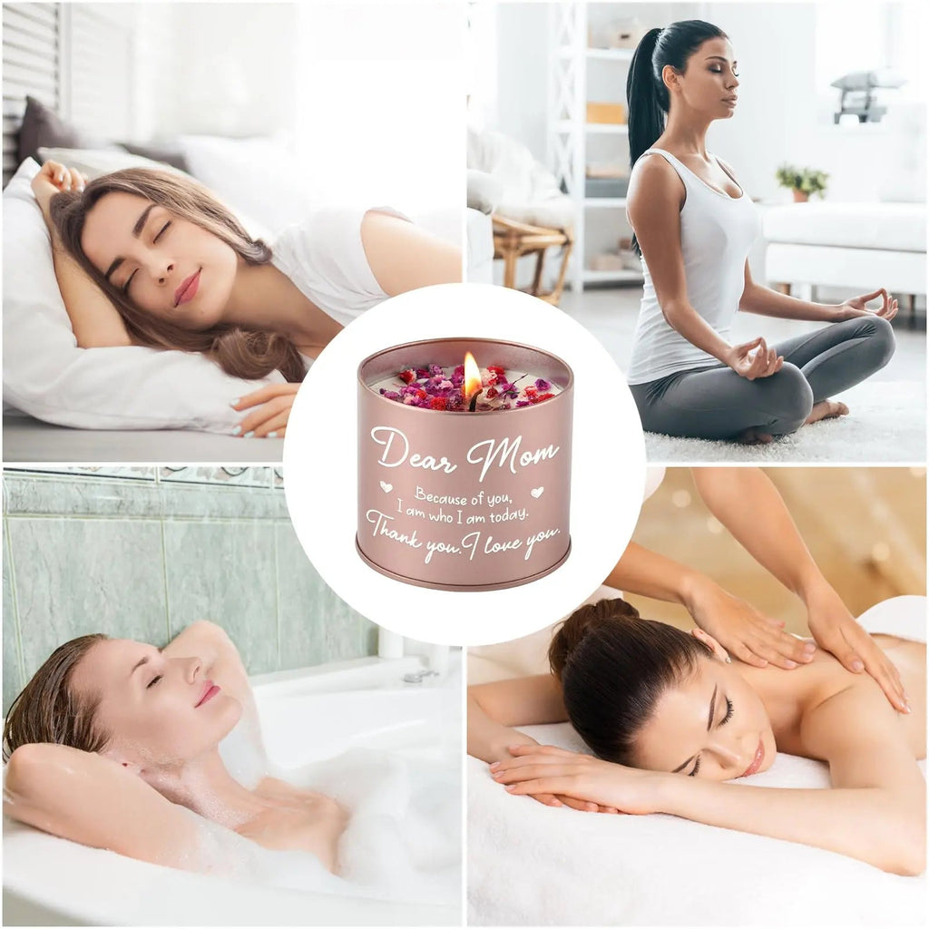 BLUMUZE Mom Gift for Birthday, Mothers Day Gifts 9oz Lavender Scented Candle for Mom, Candles Gifts Blumuze Au supplements