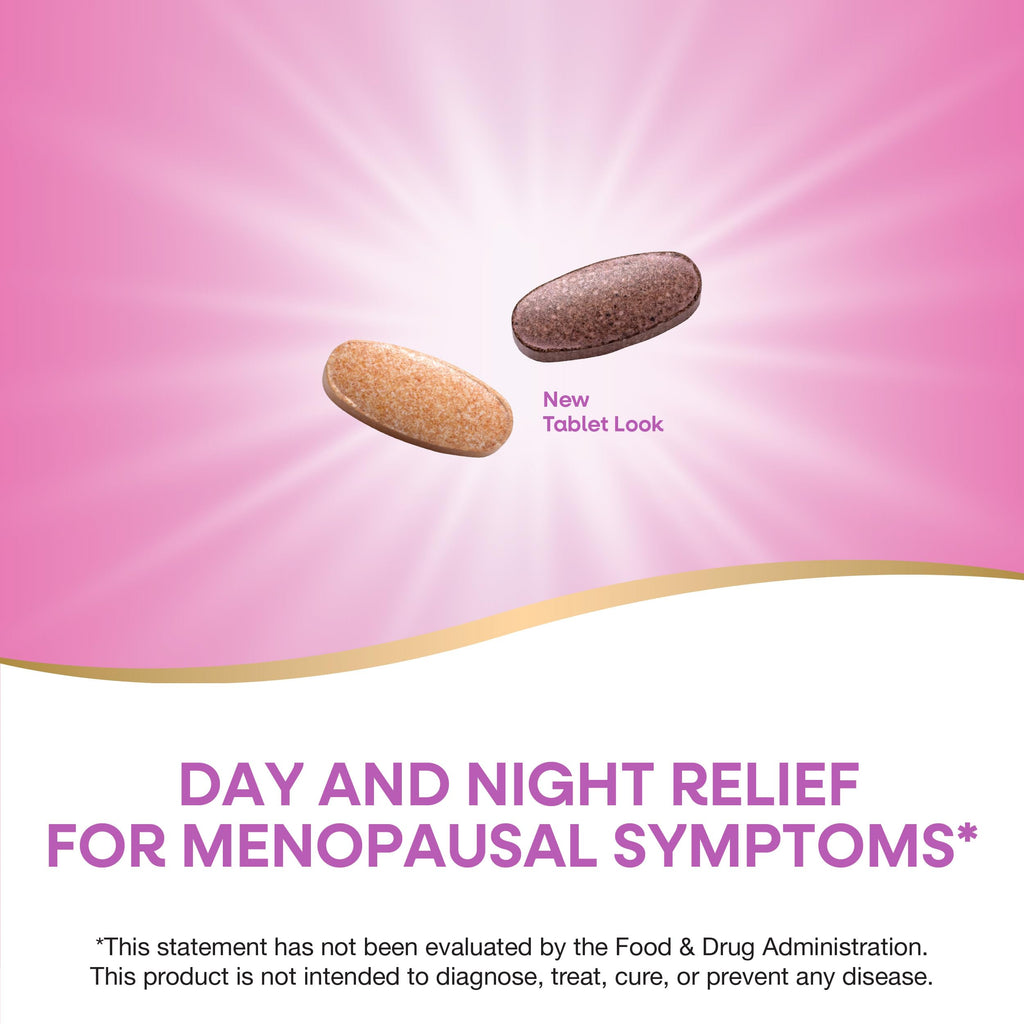 Enzymatic Therapy AM/ PM Menopause Hormone-Free Formula Daytime Energy & Restful Sleep (60 Count) Nature's Way Au supplements