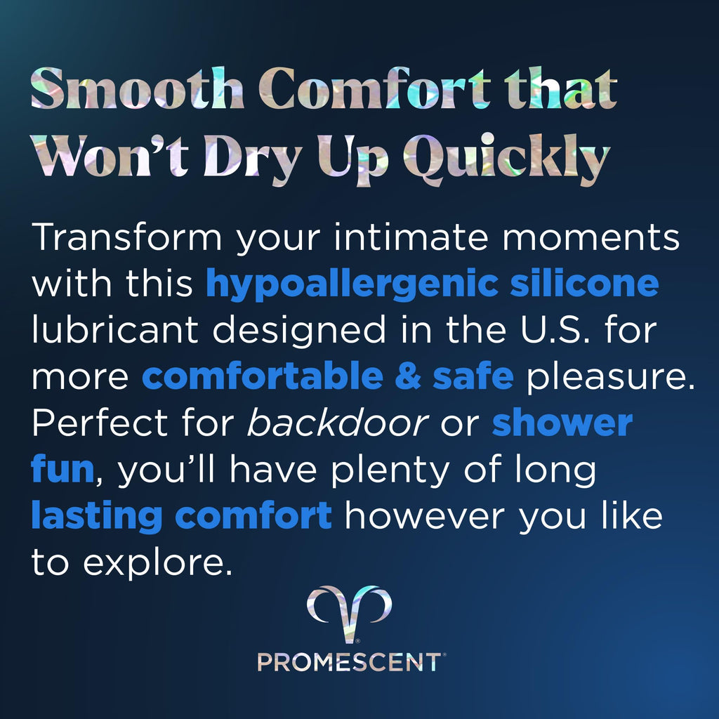 Promescent Silicone Lube, Premium Lubricants for Privacy, Sex Lube for Men & Women, Personal Lube, Non Sticky Anal Lubricant, Sex Accessories for Adults Couples, Personal Lubricant (4 oz) Promescent Au supplements