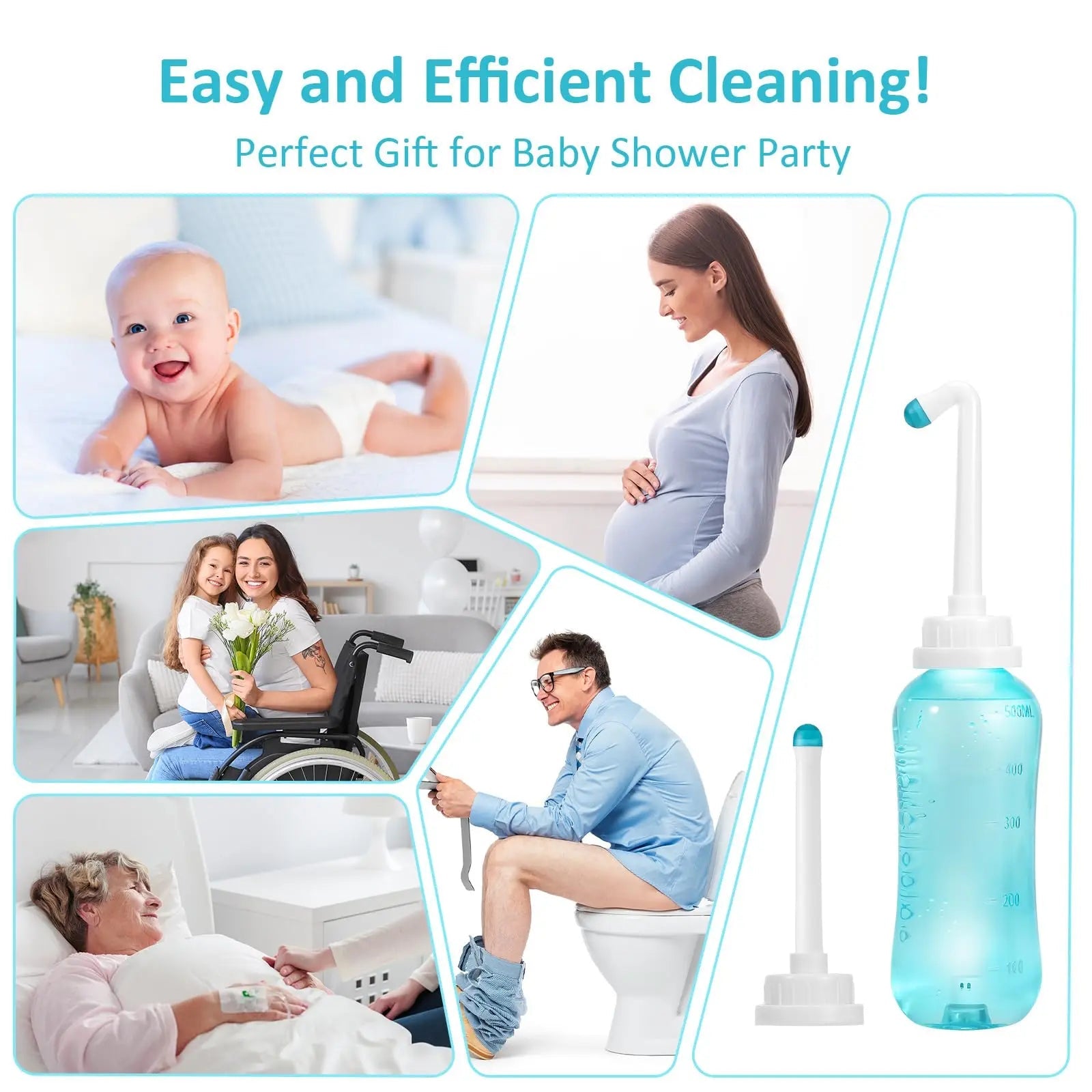 Peri Bottle Zitrads, Squeeze-Free Portable Bidet for Postpartum Essentials, Peri Bottles Zitrads Au supplements
