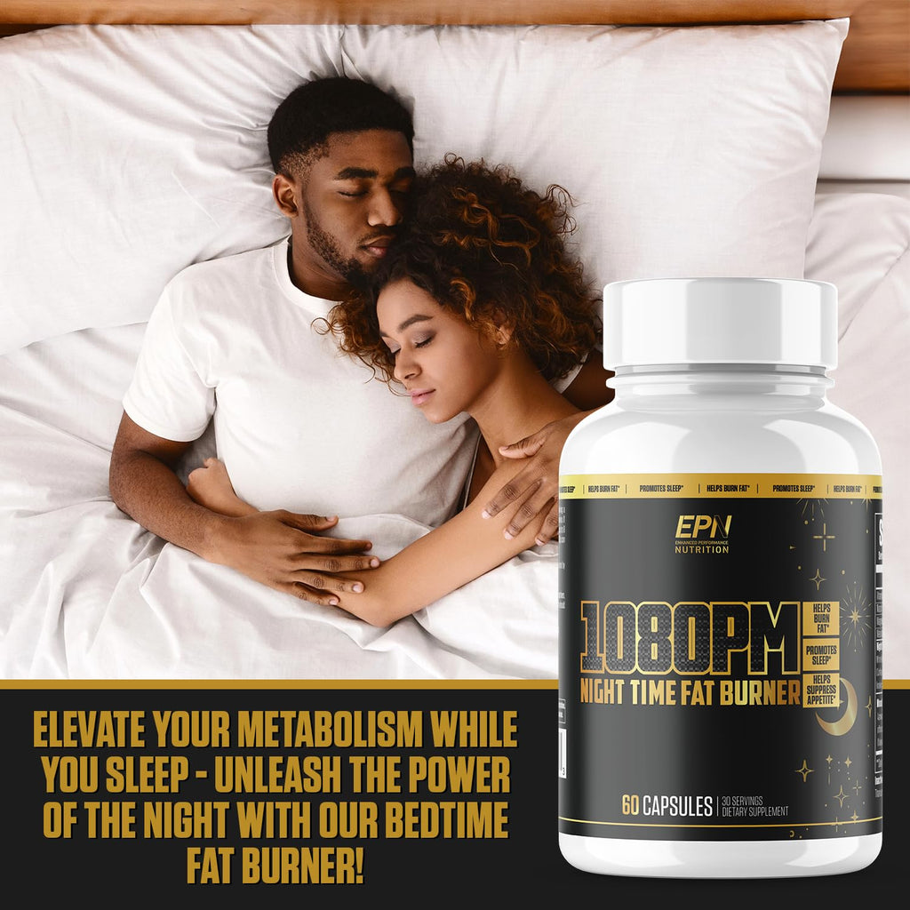 1080PM Thermogenic Night Time Fat Burner | #1 Sleep Aid Fat Loss Supplement to Reduce EPN Supplements Au supplements