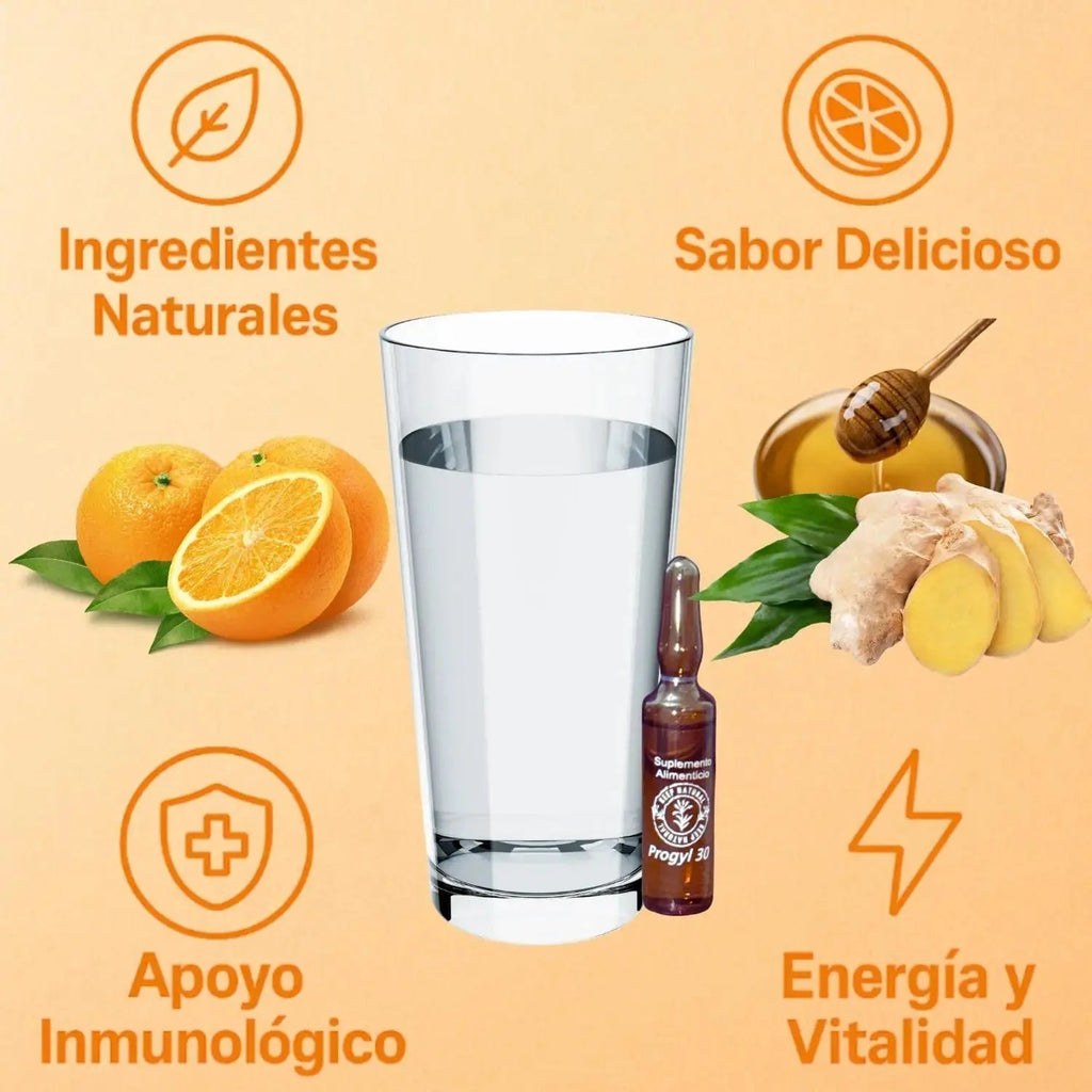 Aderogyl Oral Liquid Vitamins with A, C, D, E, Zinc, Bee Honey, Propolis, and Botanical Extracts - Natural Orange Flavor Aderogyl Au supplements