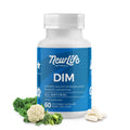 NewLife Naturals DIM Supplement 300mg for Women & Men - Hormonal Acne, Estrogen Balance Pills, Post Menopause Relief | Healthy Estrogen Level | Hormonal Balance - Bioperine | PCOS - 60 Day Supply NewLife Naturals Au supplements