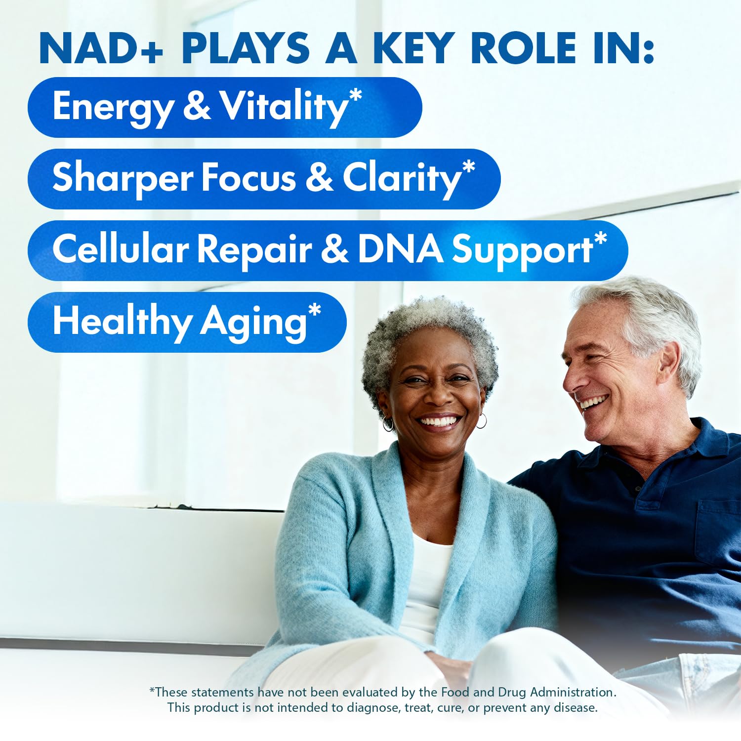 Blue Haven Rx NAD+ Supplement - NMN Alternative with Liposomal NAD+, Trans Resveratrol, Manganese, Apigenin Plus Pterostilbene for Women and Men, Anti Aging Support Blue Haven Rx Au supplements