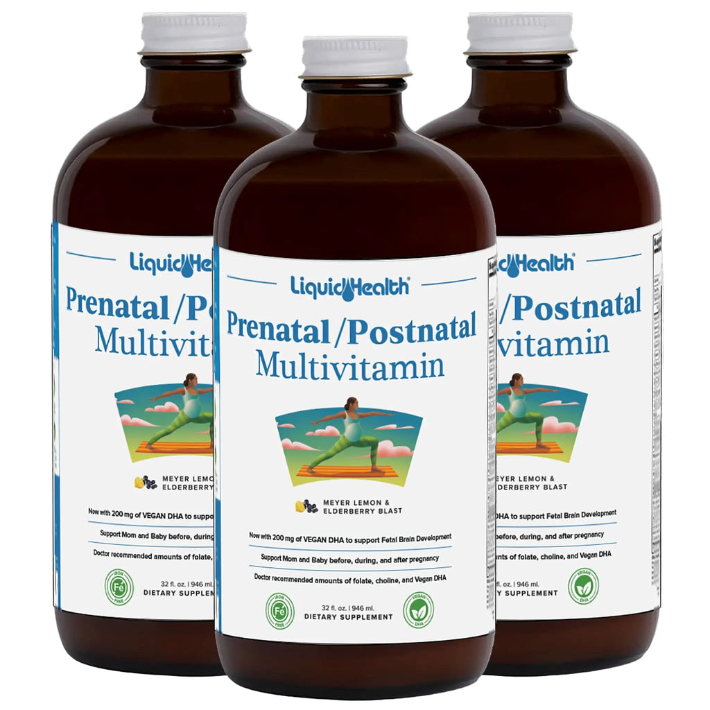 LIQUIDHEALTH Prenatal/Postnatal Multiple Liquid Women's Multivitamin with Real Folate LIQUIDHEALTH Au supplements