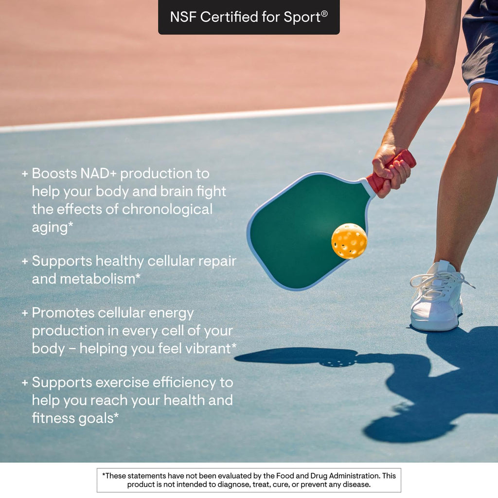 THORNE - NiaCel 400 - NAD Supplement - Nicotinamide Riboside - Supports Healthy Aging, Cellular Energy Production & Sleep-Wake Cycle