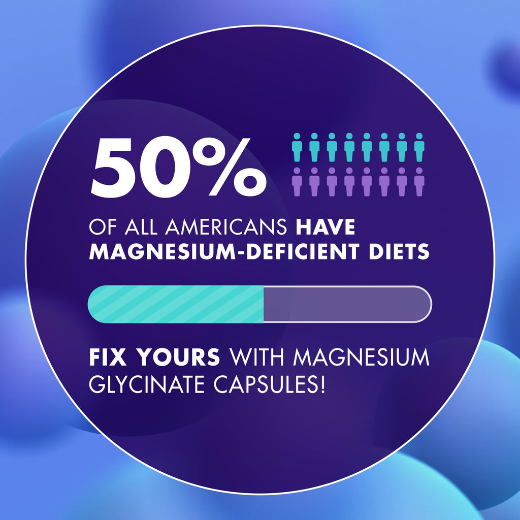 Magnesium Glycinate 2150MG, High Absorption Magnesium Glycinate, Citrate, Malate, Sugar-Free,Vegan, Inspired by Wellness Traditions Like Arjuna
