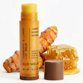 Glo Melanin All Natural Lemon and Turmeric Lip Balm - Natural Lip Balm Illuminate Your Smile